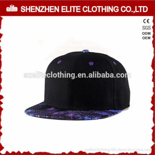 Hot Selling Top Quality Fancy Cheap Baseball Caps Black